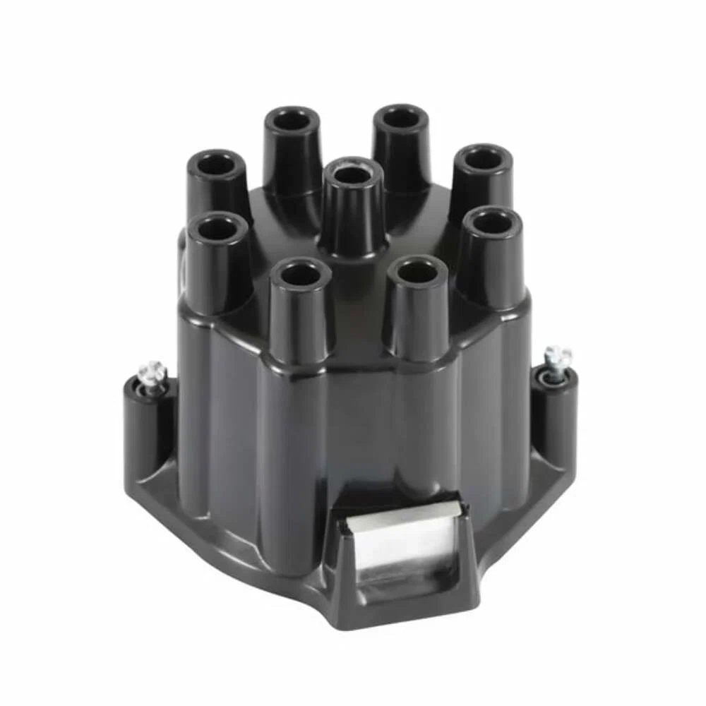 Distributor Cap & Rotor Kit - Socket Style - Black - 8124ACC